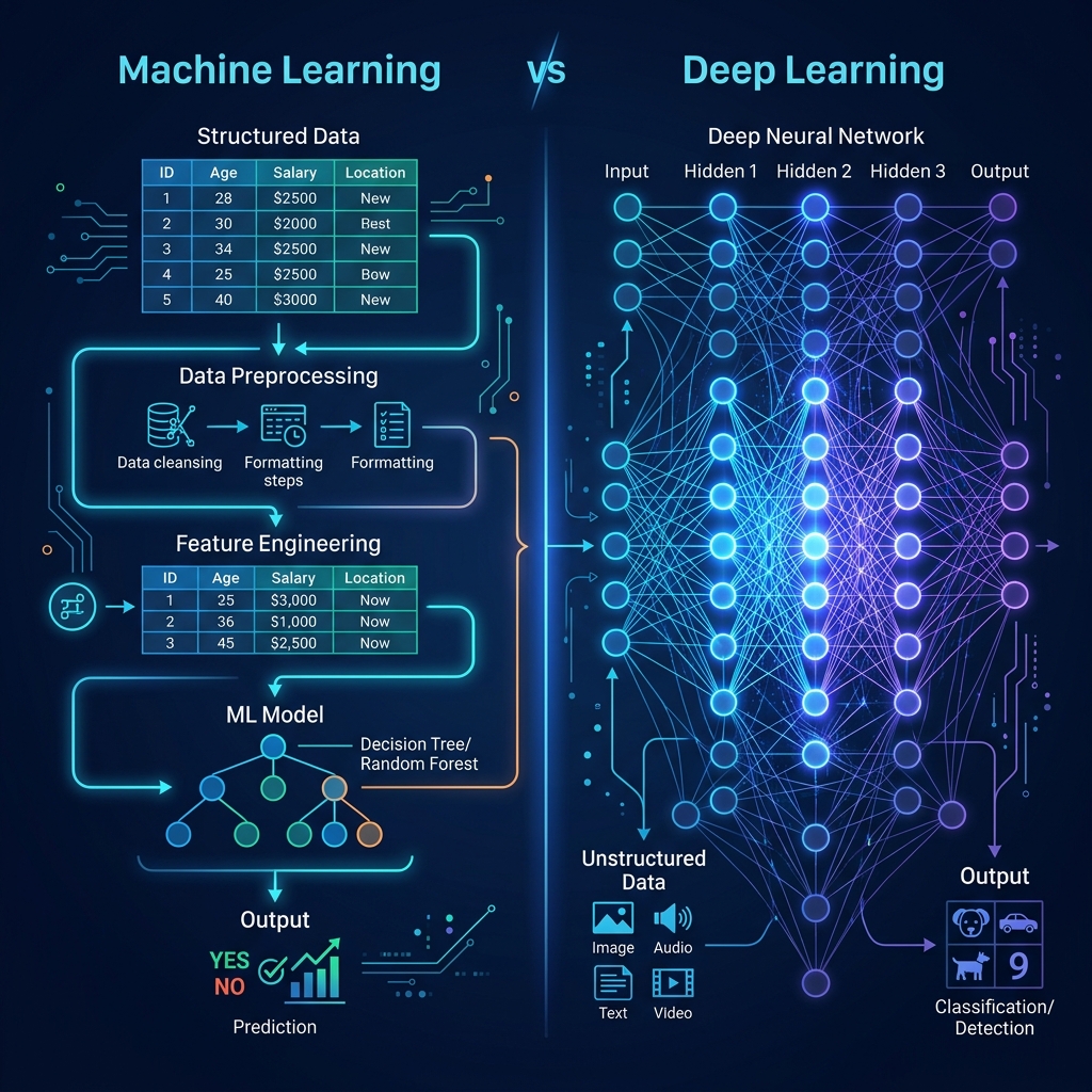 Machine learning vs deep learning: which does your business actually need?